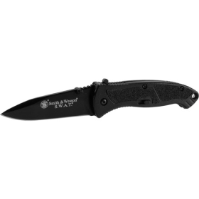 S&W Swatmb Assisted 3.125 In Black Blade Aluminum Handle