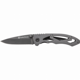 S&W Ck400 Folder 2.25 In Gray Blade Stainless Handle