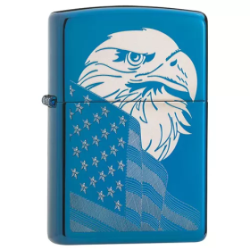 Zippo Freedom - High Polish Blue