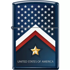 Zippo Patriotism - Navy Matte