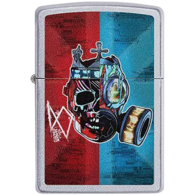 Zippo Gas Mask - Satin Chrome