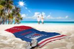 [Personalization Only] Official NHL Jersey Personalized Beach Towel - NY Rangers