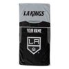 [Personalization Only] Official NHL Jersey Personalized Beach Towel - LA Kings