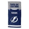 [Personalization Only] Official NHL Jersey Personalized Beach Towel - Lightning