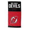 [Personalization Only] Official NHL Jersey Personalized Beach Towel - Devils