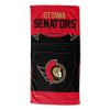 [Personalization Only] Official NHL Jersey Personalized Beach Towel - Senators