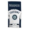 [Personalization Only] OFFICIAL MLB Jersey Personalized Beach Towel - Seattle Mariners