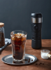 Portable-car coffee machine. (Capsule + coffee powder, car heating, exquisite classic, 1200 mAh lithium battery