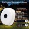 Wanjo Outdoor String Camping Lights , 5 Modes Dual Mode Adventure Tent Lantern (35Ft), Quick 30s Recovery