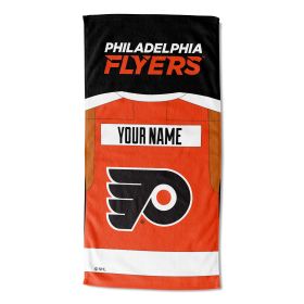 [Personalization Only] Official NHL Flyers - Personalized Jersey Beach Towel