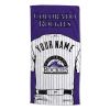 [Personalization Only] OFFICIAL MLB Jersey Personalized Beach Towel - Colorado Rockies