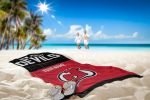 [Personalization Only] Official NHL Jersey Personalized Beach Towel - Devils