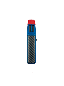 Refillable Torch Stick Metal Lighter- Prefilled & Ready To Use (Color: Blue)