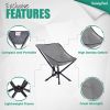 SUNNYFEEL Ultralight Folding Camping Chair, Portable Backpacking Chairs Lightweight, Small Compact Collapsible Camp Chair